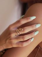 BAGUE SERPENT COBRA